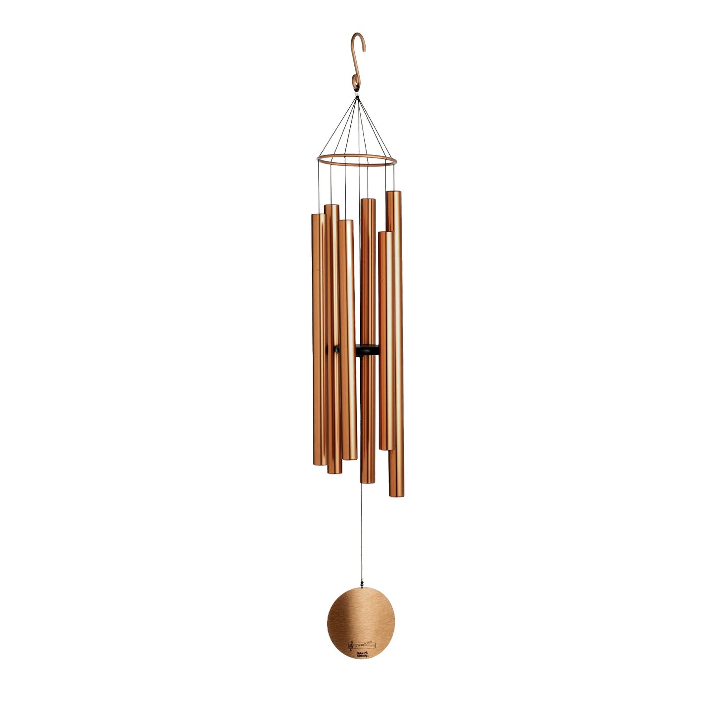 No.AT58RG Aureole Tunes Wind Chime - 58" Rose Gold