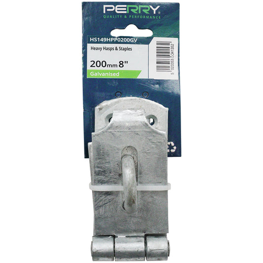 No.HS149H/PP Heavy Hasps & Staples - PERRYPACK