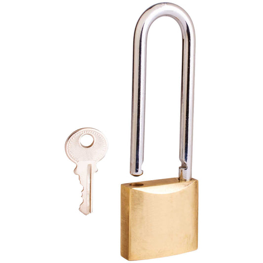 No.L264 Tri-Circle Padlocks with Elongated Chrome Shackle