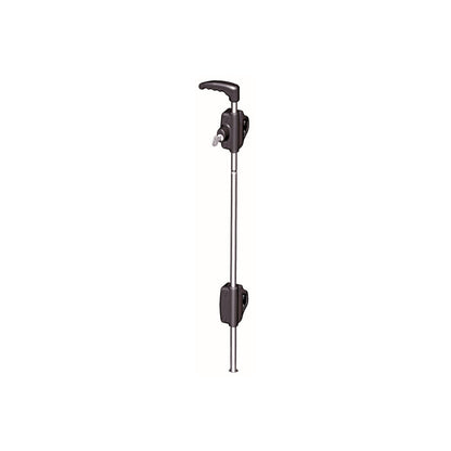 No.LB218BXLA D&D LokkBolt 18" Drop Bolt Keyed Alike - for Vinyl & Wooden Gates