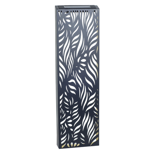 No.PA1010BK Metal Leaf Solar Wall Panel