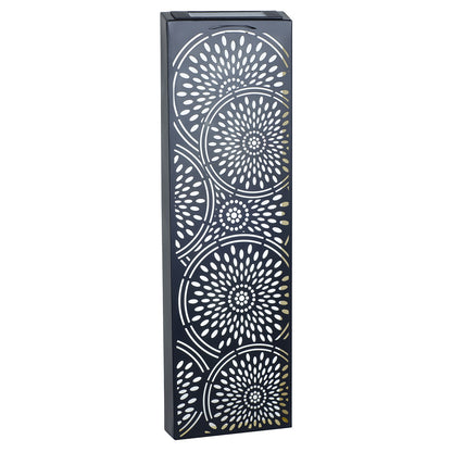 No.PA1012BK Metal Moroccan Solar Wall Panel