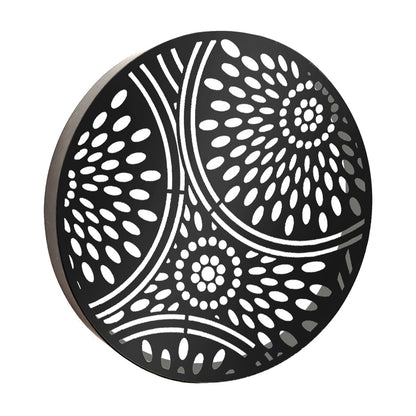 No.PA1022BK Metal Moroccan Solar Wall Panel