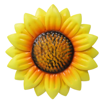 No.PA2542 Large Metal Wall Mounted Sunflower