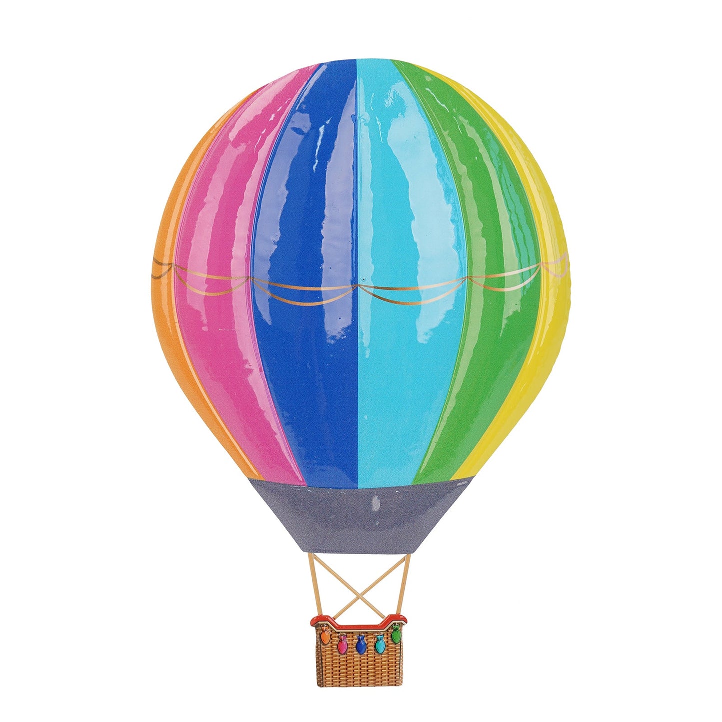 No.PA3212 Metal Balloon Wall Art - Rainbow