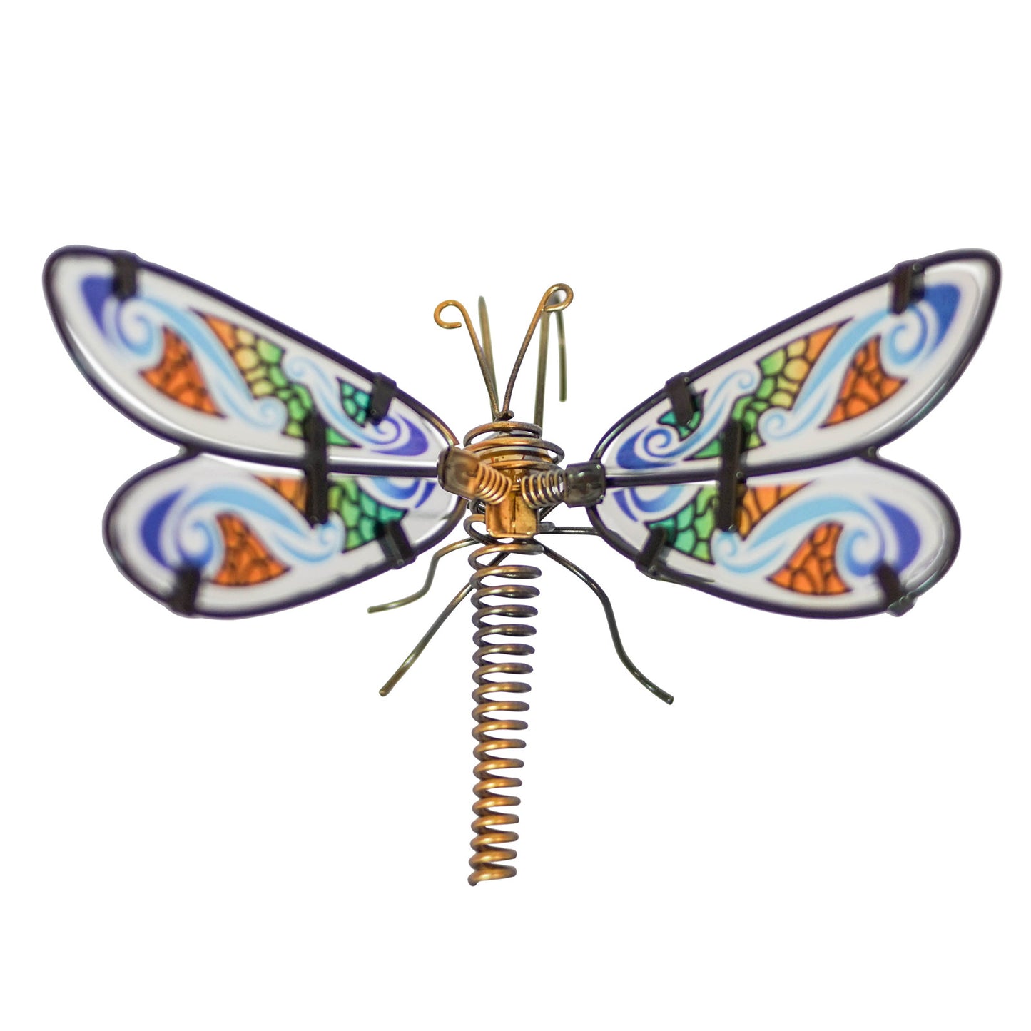No.PA4020 Glass Wing Spring-tail Dragonfly Pot Hanger