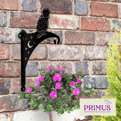 No.PP1005 Metal Owl Hanging Basket Bracket