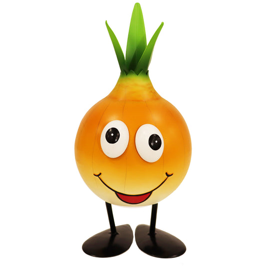 No.PQ1015 Metal Onion Veggie Patch Pal