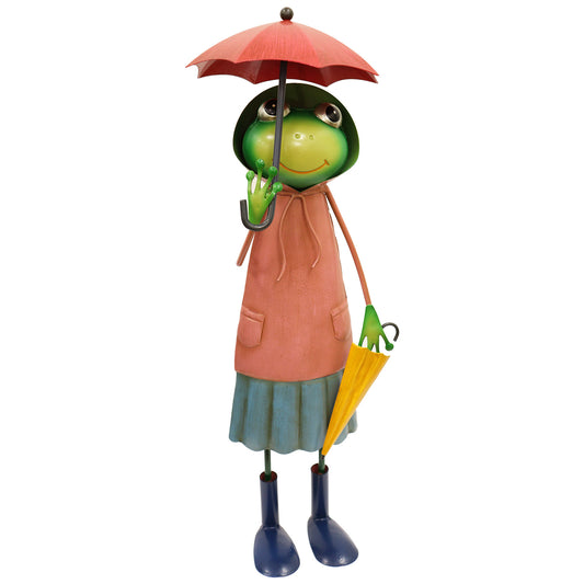 No.PQ1020 Tall Metal Pink Soggy Froggy
