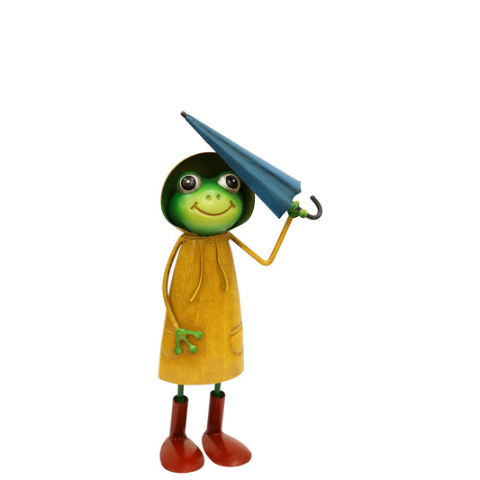 No.PQ1024 Small Metal Yellow Soggy Froggy