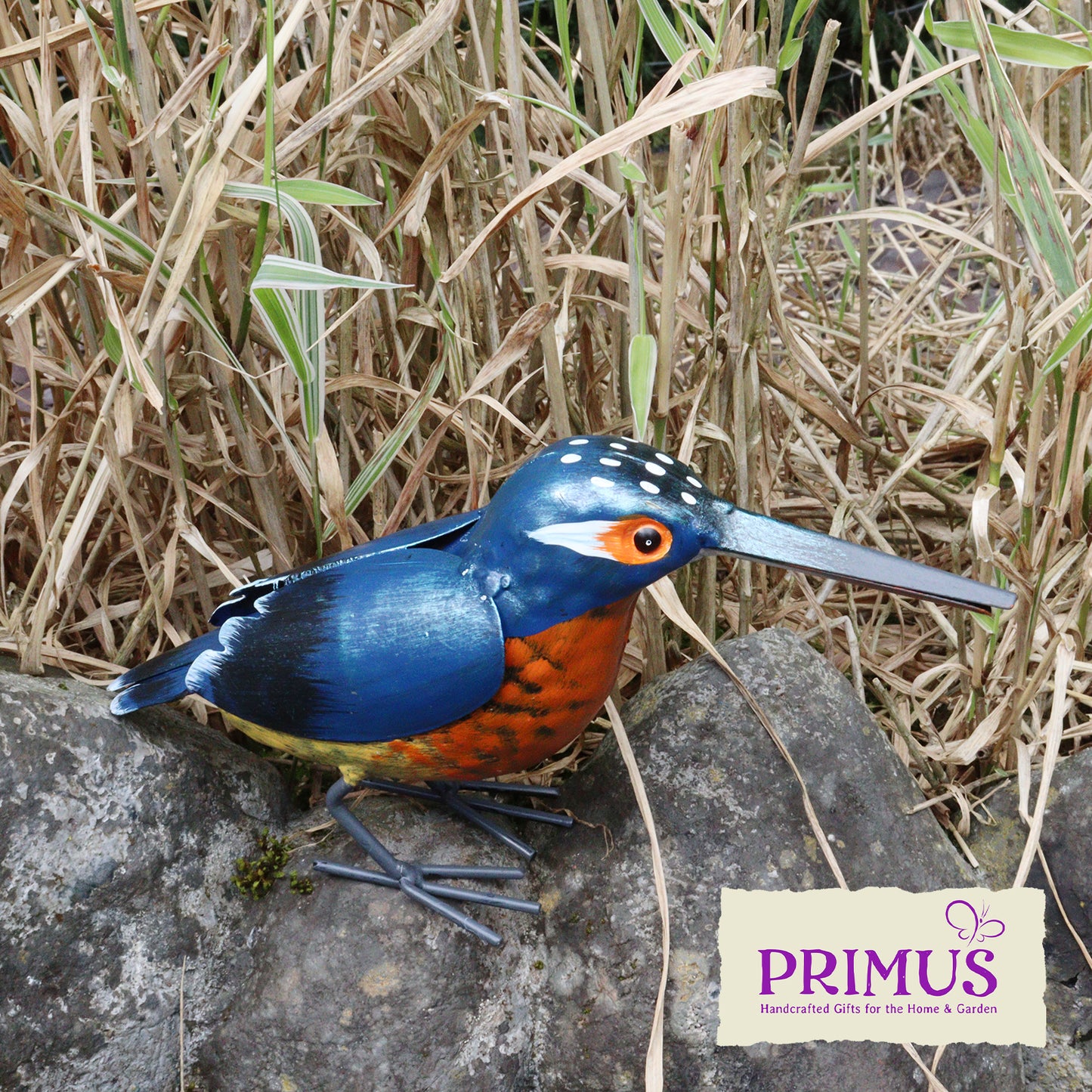 No.PQ1834 Metal Kingfisher