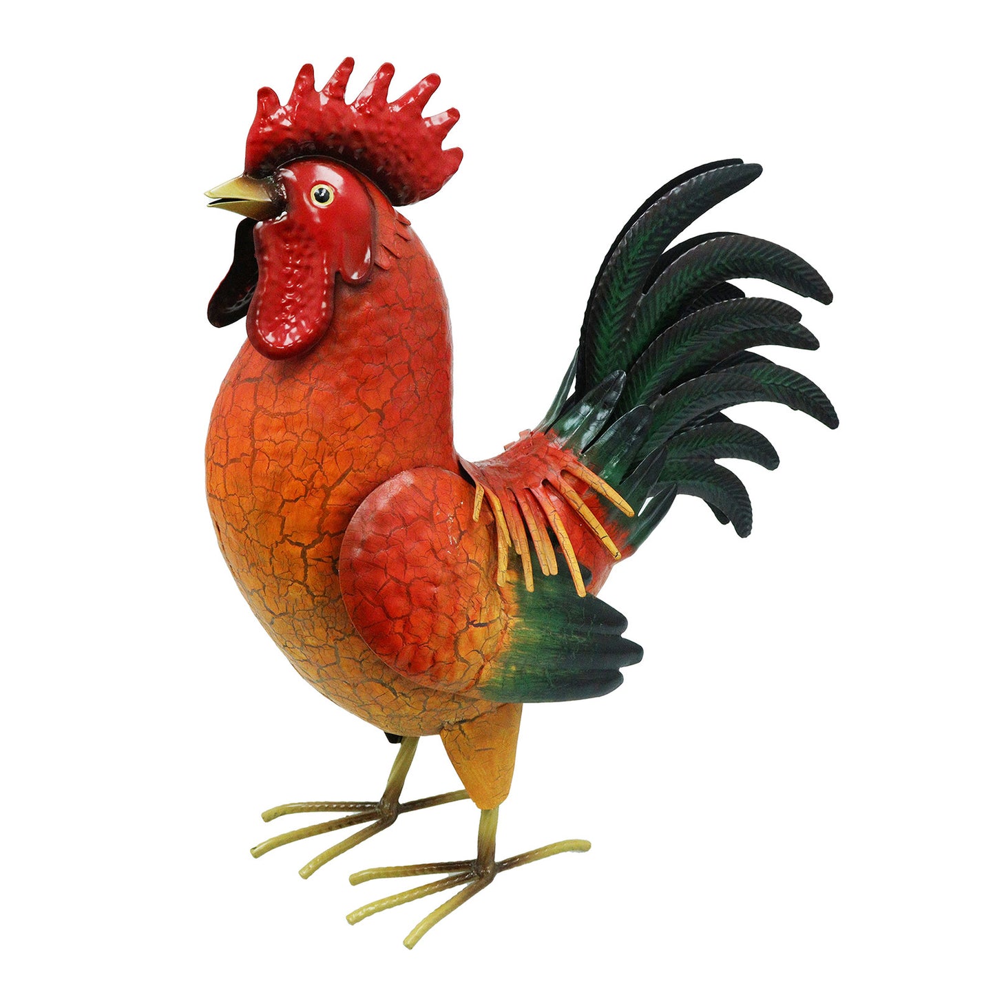 No.PQ1870 Large Metal Red Cockerel