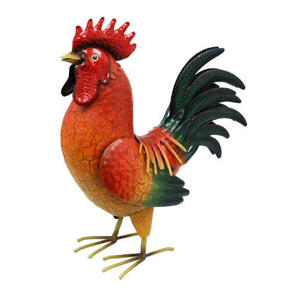 No.PQ1870 Large Metal Red Cockerel