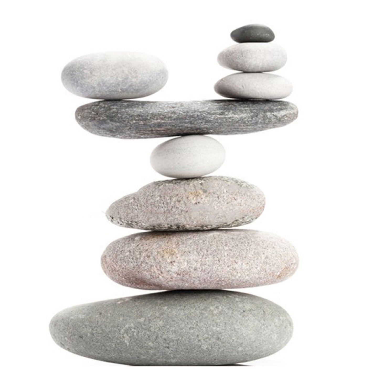 No.PR1008 Resin 9 Stone Cairn Sculpture