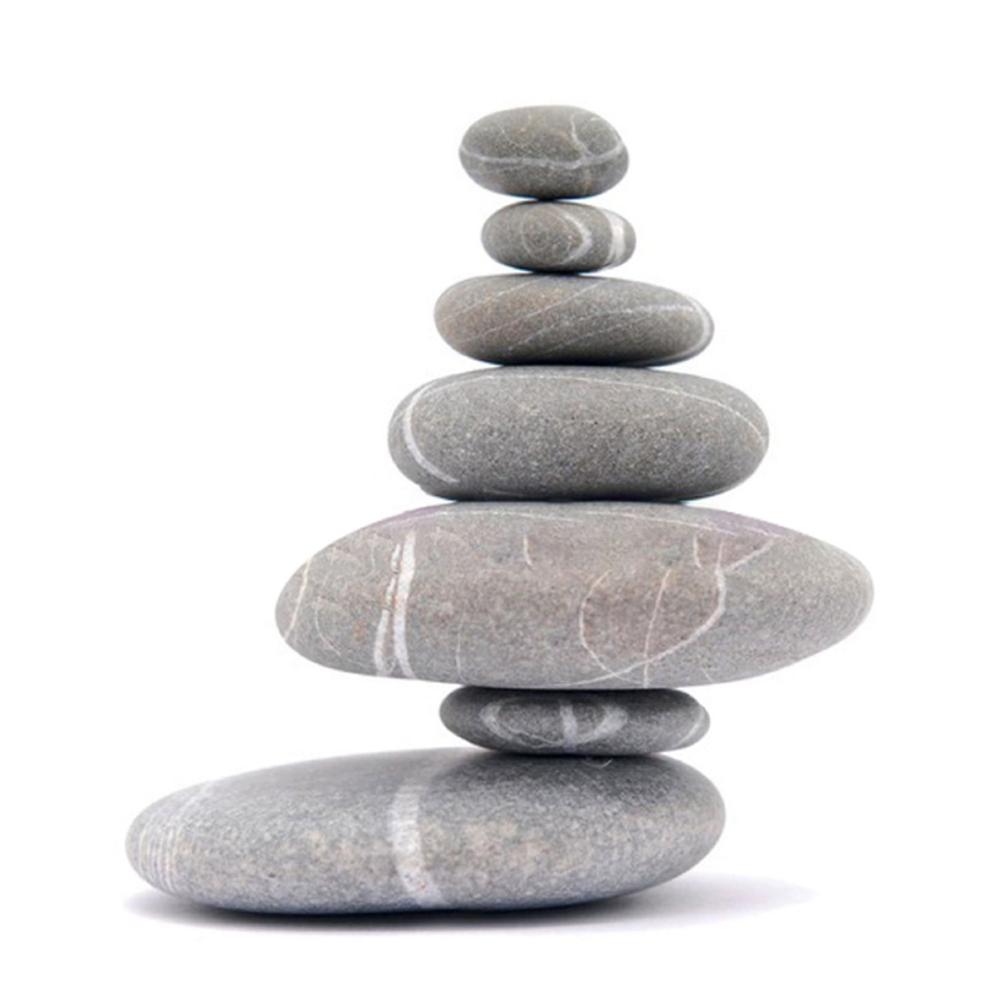No.PR1009 Resin 7 Stone Cairn Sculpture