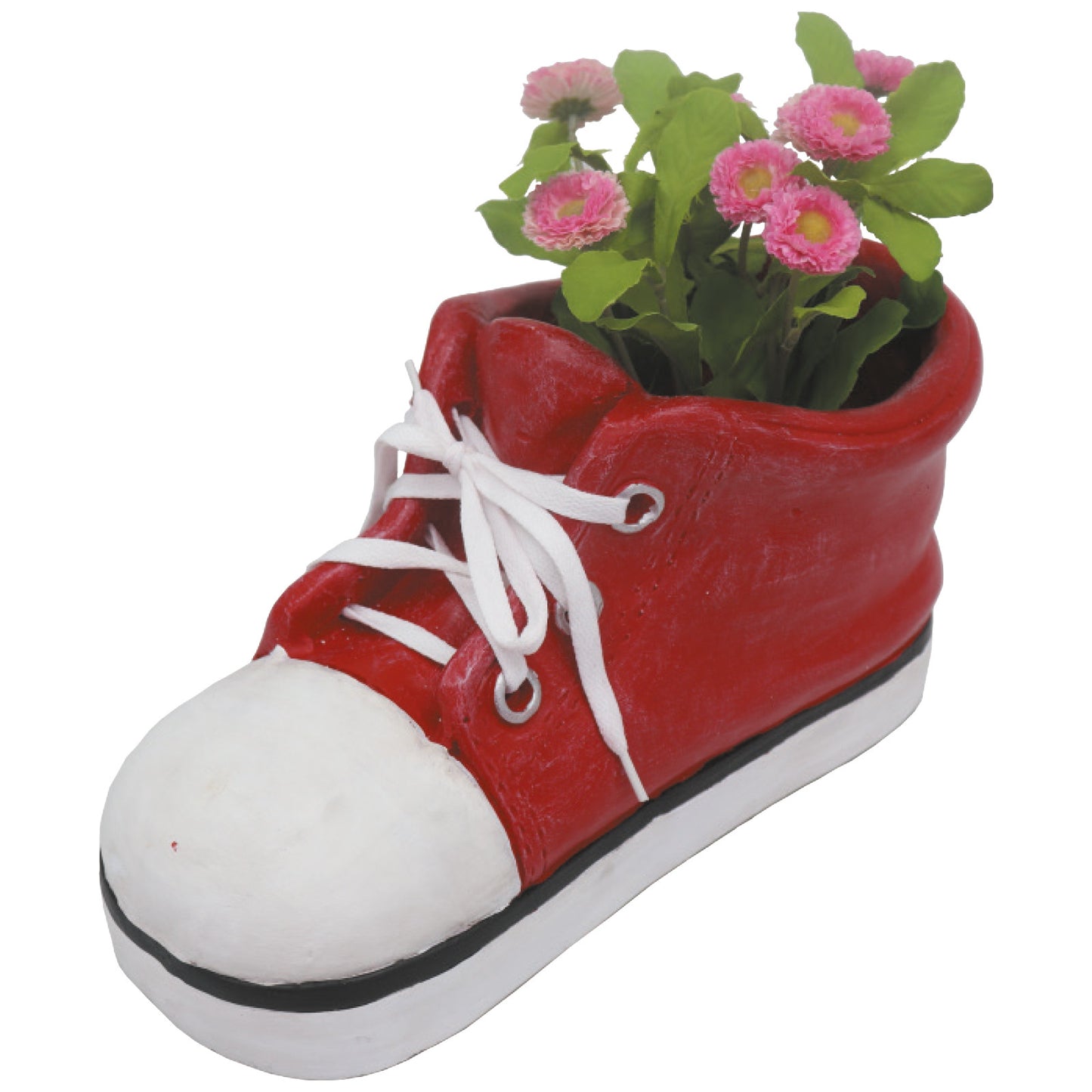 No.PR3262 Shoe Planter (Frost Proof Polyresin) - Red
