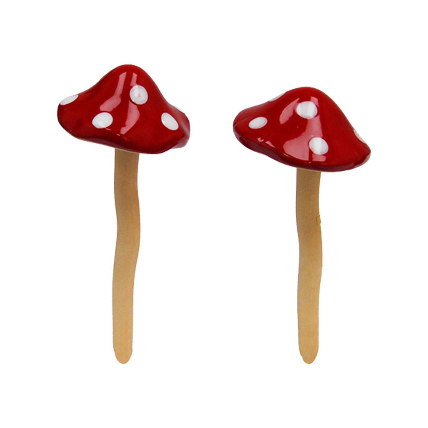 No.PS5101 Small Red Ceramic Toadstool Assortment (24pcs in PDQ)