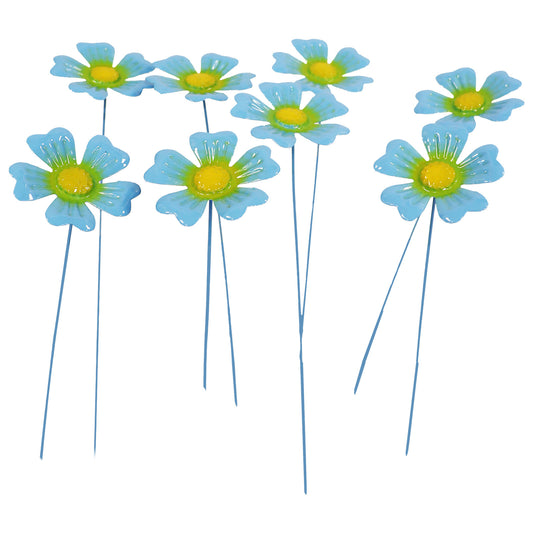 No.PS8002 Small Metal Forget Me Not Stakes