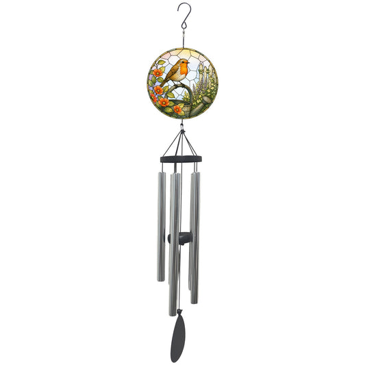 No.PT1057 Large Suncatcher Wind Chime - Robin