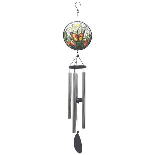 No.PT1060N Large Suncatcher Wind Chime - Butterfly