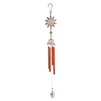 No.PT1066 Rose Gold Sun Wind Chime