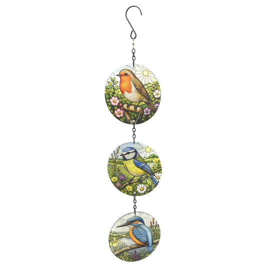 No.PT2222N Trio Suncatcher - British Birds