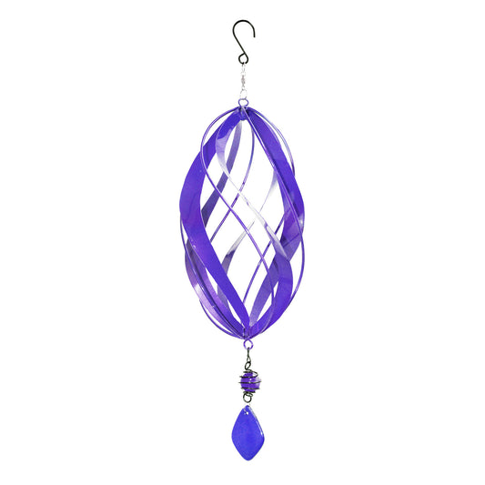 No.PT2815 Violet Metal Hanging Spinner
