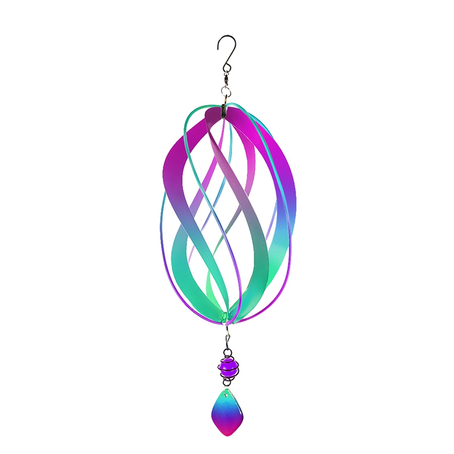 No.PT2817 Metal Hanging Spinner - Neon