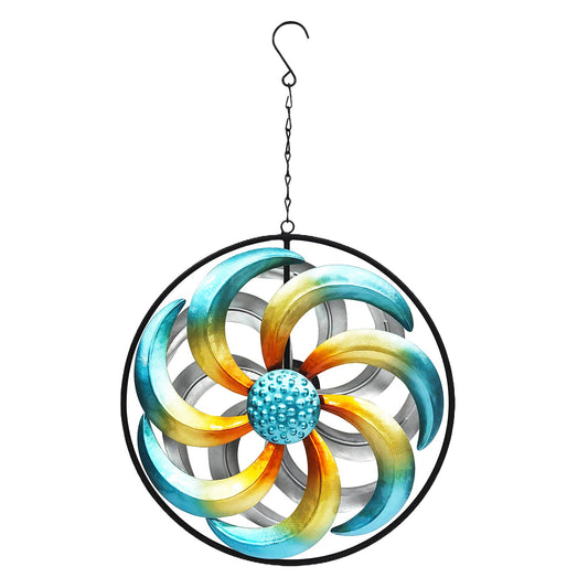 No.PT2912 Hanging Windmill - Blue Wave