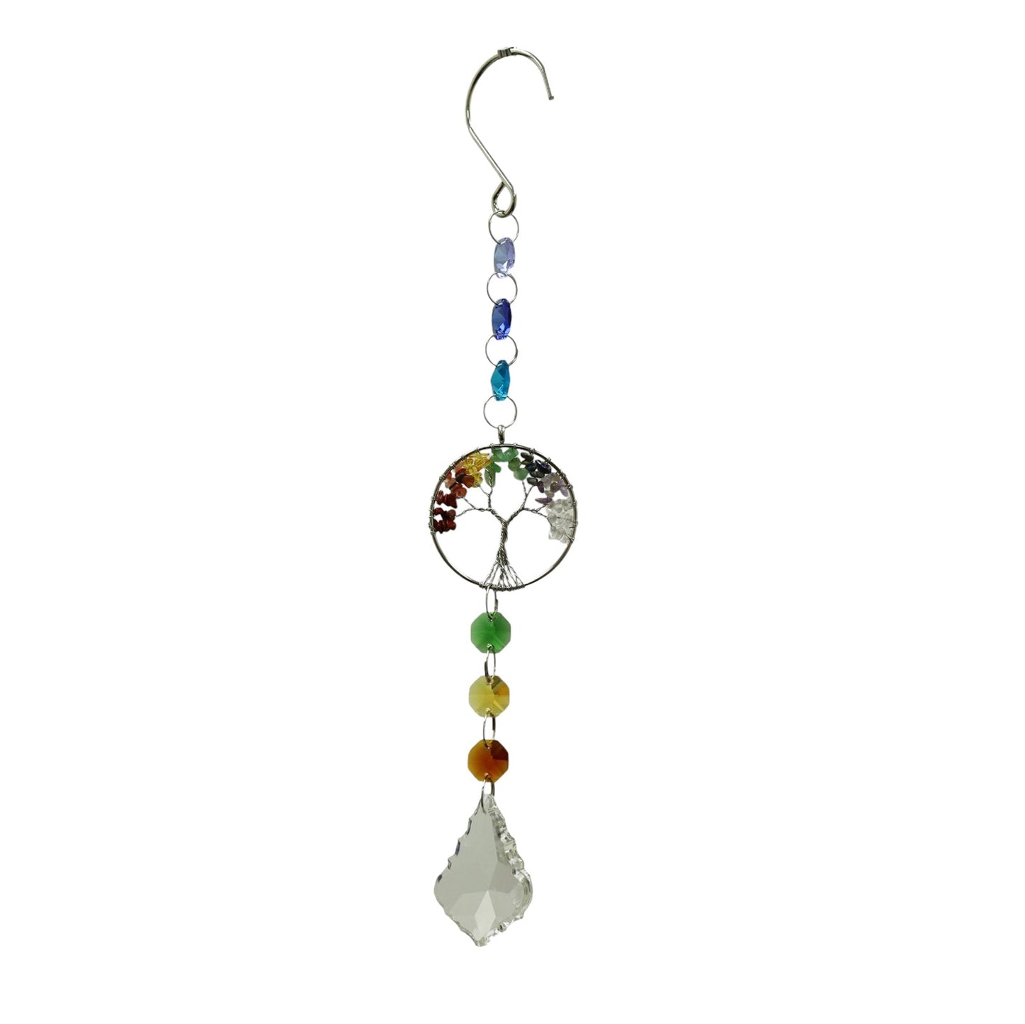 No.PT3111 Mini Rainbow Gemstone Hanger - Tree of Life 1