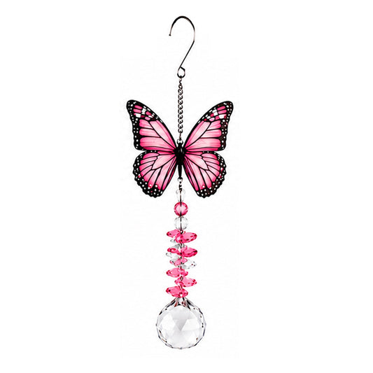 No.PT3131 Butterfly Jewel Drop - Rose