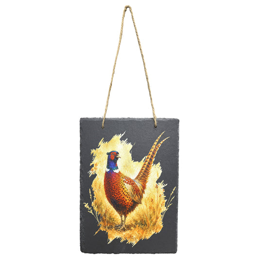 No.PT5113 Portrait Slate Art - Pheasant