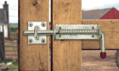 No.514 Spring Loaded Animal Bolts c/w HS9 Staple