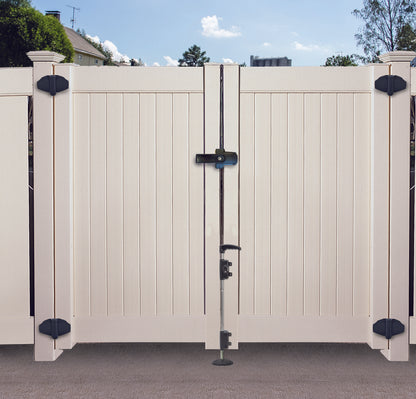 No.LB124BXLA D&D LokkBolt 24" Drop Bolt Keyed Alike - for Metal Gates