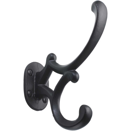Perry Group - Heavy Duty Scroll Hat & Coat Hooks, Old Hill Ironworks