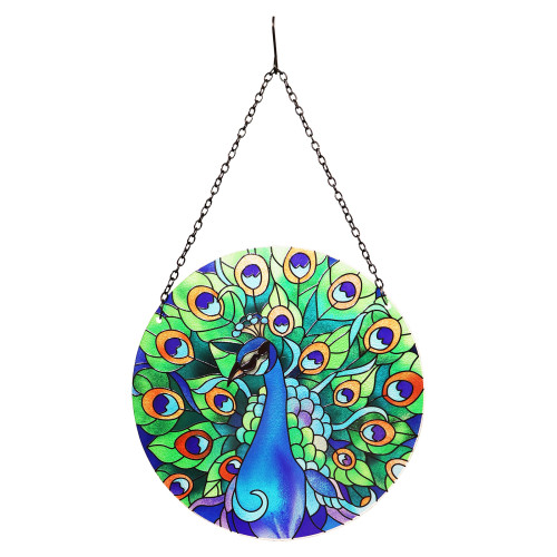 Peacock Suncatcher