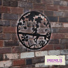 No.PA6005BK Fairy Silhouette Solar Backlit Wall Art