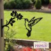 No.PF1105 Metal Hummingbird Tree Silhouette