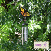 No.PT1004 Suncatcher Orange Butterfly Wind Chime