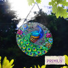 No.PT2211 Stained Glass Hanging Peacock Suncatcher