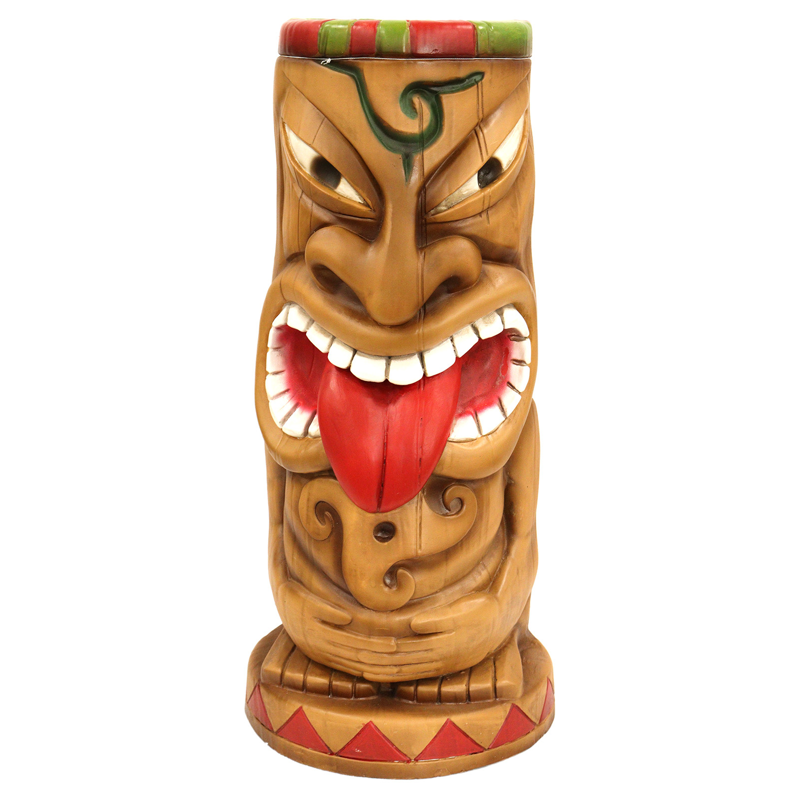 Perry Group - Large Coloured Tiki Totem Planter B